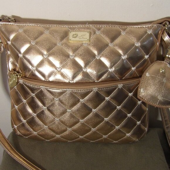 Betsey Johnson Handbags - Luv Betsey By Betsey Johnson Quilted Shoulder/Crossbody Bag